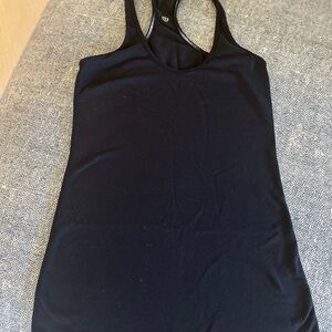 Black Racerback Tank Top